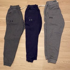 Bundle of 3 UA Sweatpants